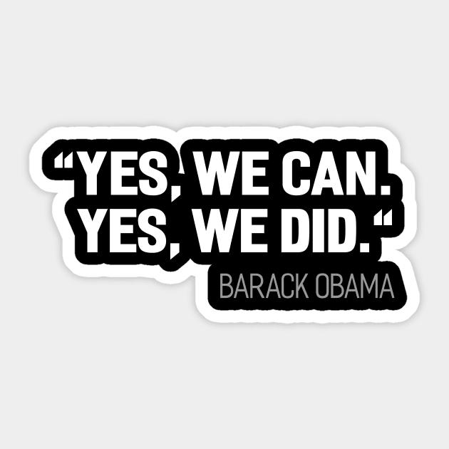 obama Sticker by respublica